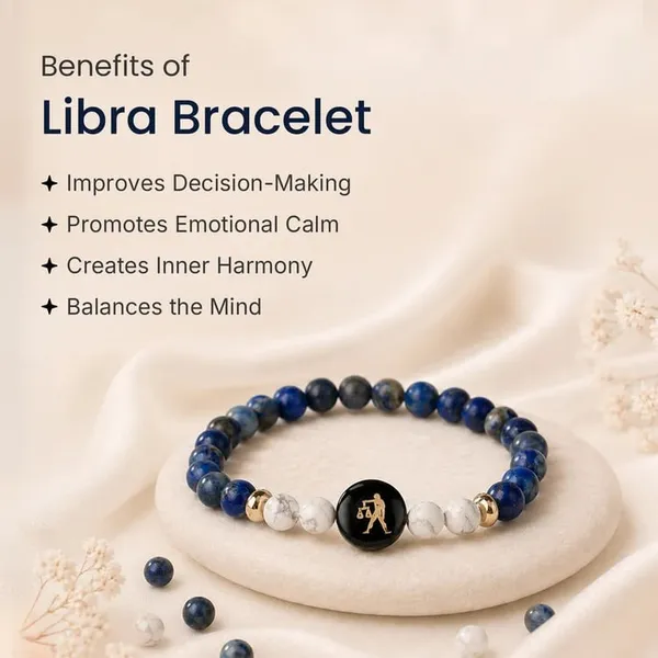 Blue_Natural_Stone_Beaded_Bracelet_For_Women