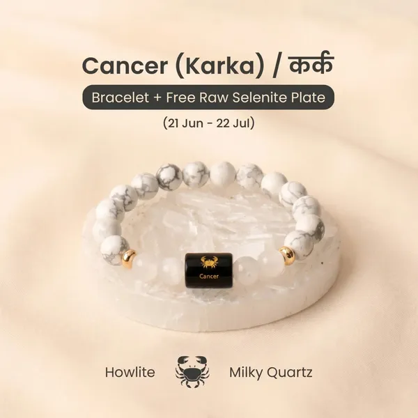 White_Howlite_And_Milky_Quartz_Cancer_Zodiac_Bracelet
