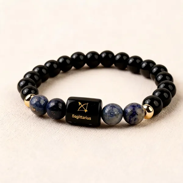 Black_Obsidian_And_Lapis_Lazuli_Sagittarius_Bracelet