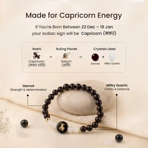Black_Beaded_Capricorn_Zodiac_Bracelet