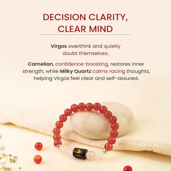 Red_Beaded_Virgo_Zodiac_Bracelet_For_Women
