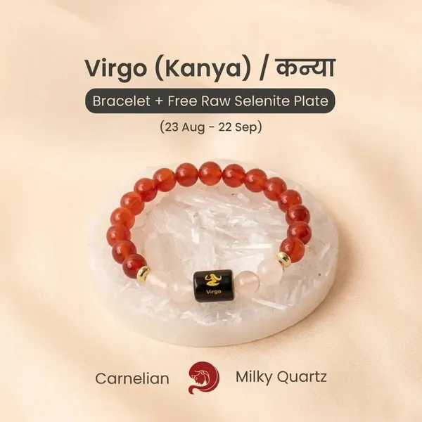 Red_Beaded_Virgo_Zodiac_Bracelet_For_Women