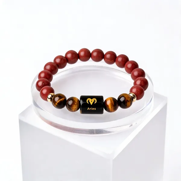 Red_Jasper_Tiger_Eye_Aries_Beaded_Bracelet_For_Women