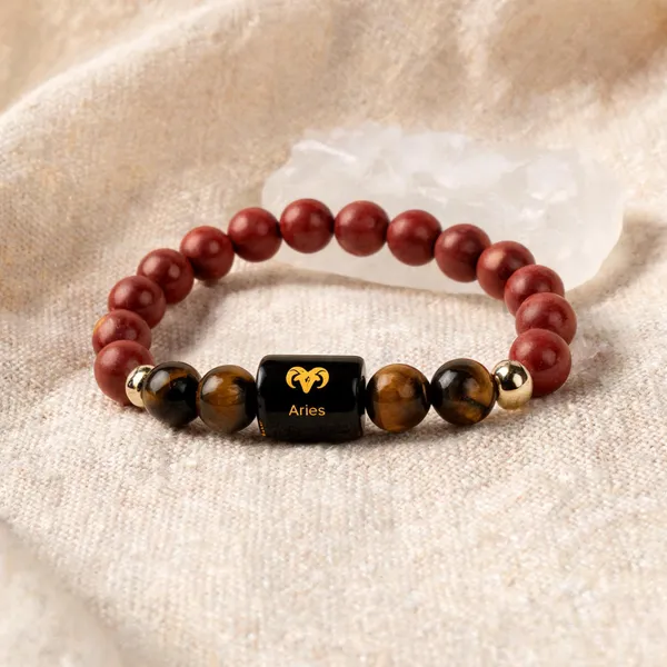 Red_Jasper_Tiger_Eye_Aries_Beaded_Bracelet_For_Women
