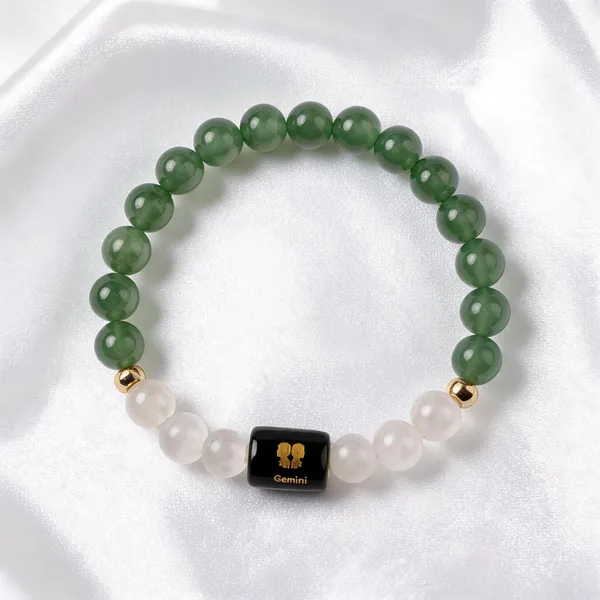 Green_Aventurine_And_Milky_Quartz_Gemini_Bracelet