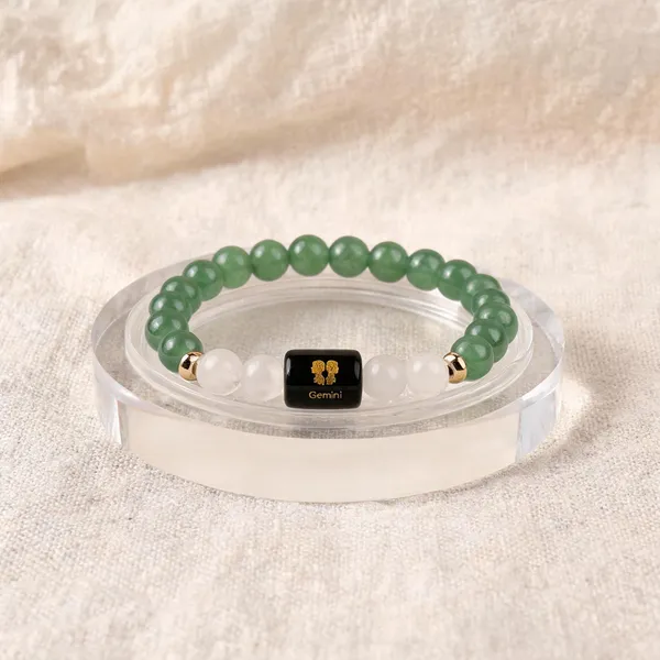 Green_Aventurine_And_Milky_Quartz_Gemini_Bracelet