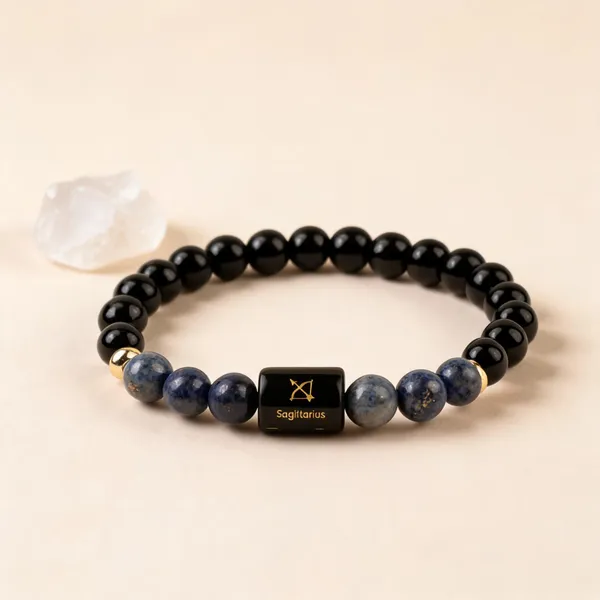 Black_Obsidian_And_Lapis_Lazuli_Sagittarius_Bracelet