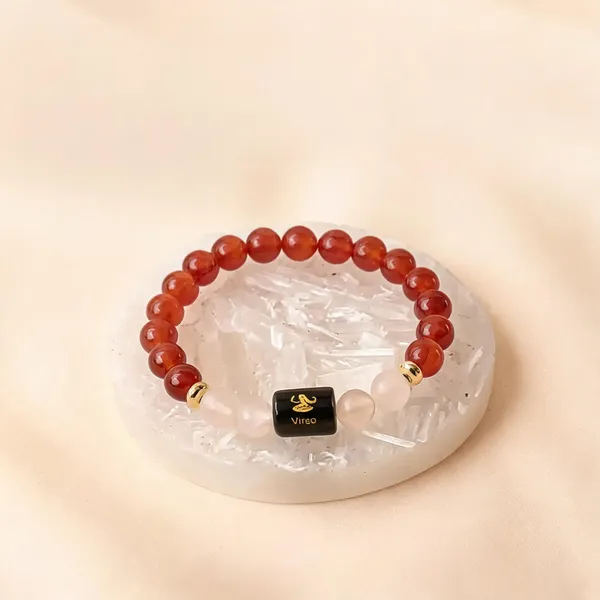 Red_Beaded_Virgo_Zodiac_Bracelet_For_Women