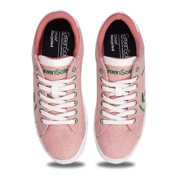 Pink_Mesh_Lace_Up_Casual_Sneakers_For_Women