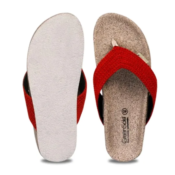 Red_Mesh_Thong_Sandal_For_Women