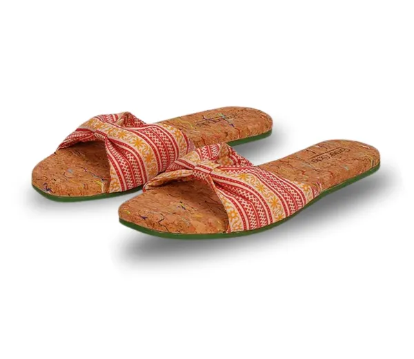 Pink_Yellow_Mesh_Flip_Flop_For_Women