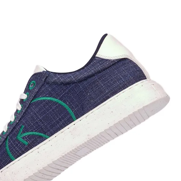 Navy_Blue_Mesh_Lace_Up_Sneaker_For_Men