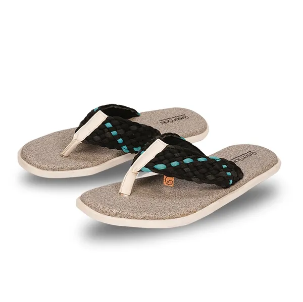 Multicolour_Mesh_Flip_Flop_Sandal_For_Men