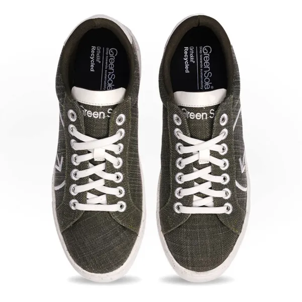 Olive_Mesh_Lace_Up_Sneaker_For_Men