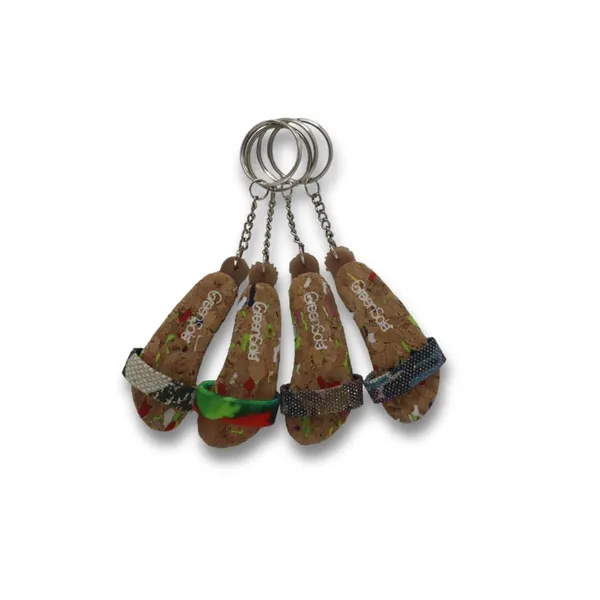 Multicolour_Bamboo_Key_Chain_Pack_Of_4