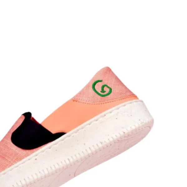 Peach_Mesh_Slip_On_Shoes_For_Women