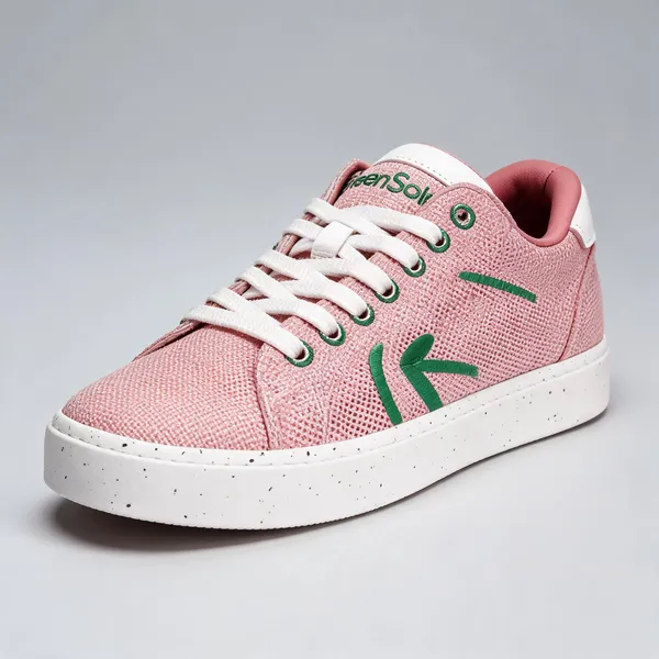 Pink_Mesh_Lace_Up_Casual_Sneakers_For_Women