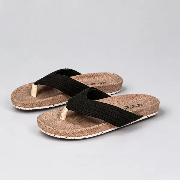 Black_Mesh_Thong_Sandal_For_Women