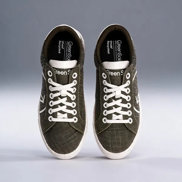 Olive_Mesh_Lace_Up_Sneaker_For_Men