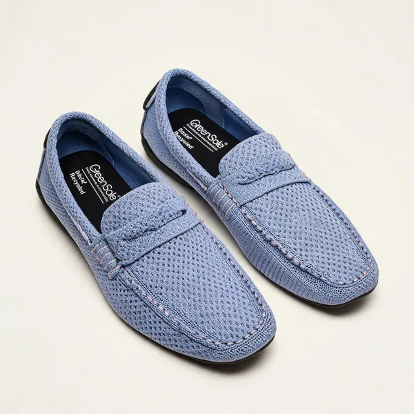 Teal_Blue_Mesh_Moc_Toe_Loafer_For_Men