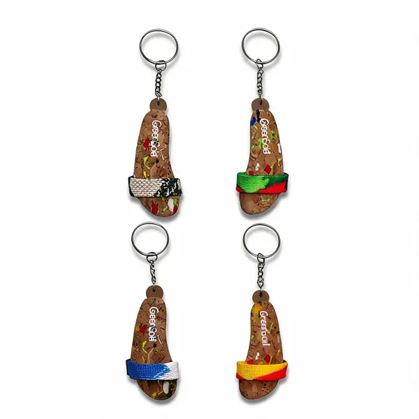 Multicolour_Bamboo_Key_Chain_Pack_Of_4