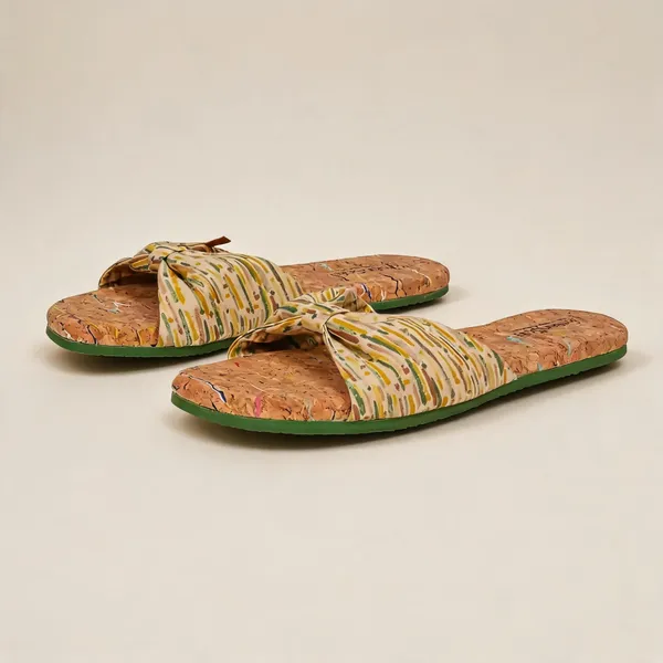 Yellow_Mesh_Flip_Flop_For_Women