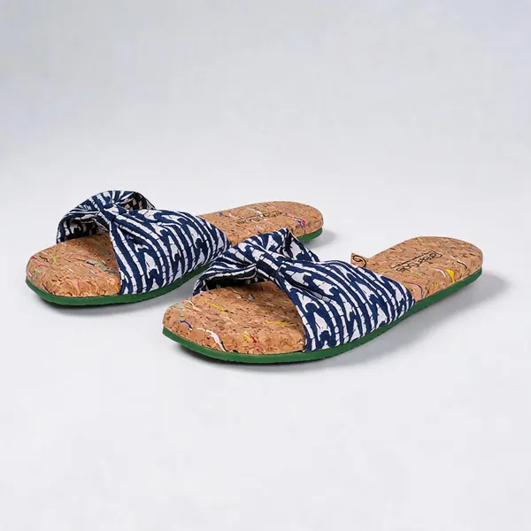 Blue_White_Mesh_Flip_Flop_For_Women