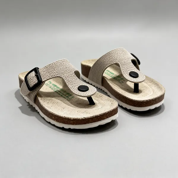 Cream_Hemp_Slip_On_Slippers_For_Women