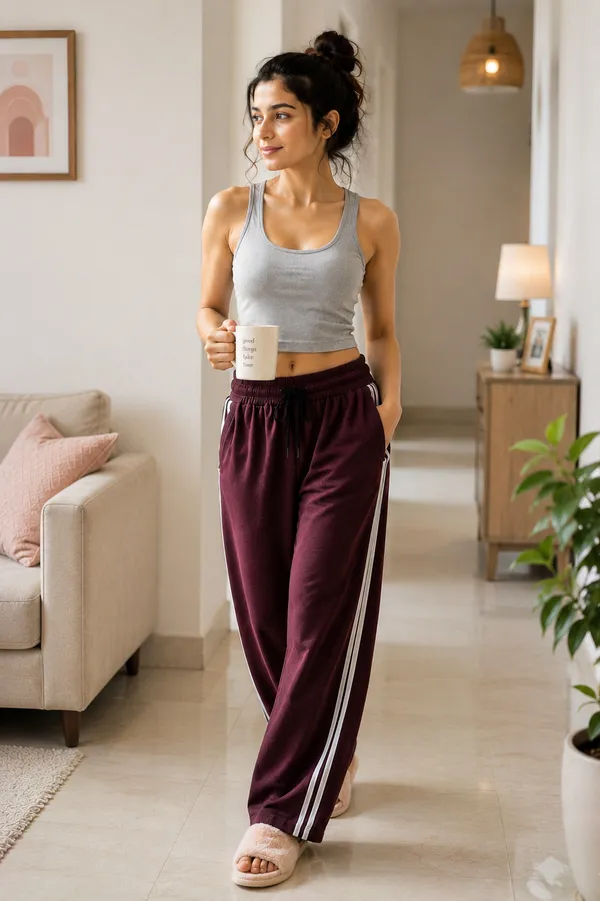 Maroon_Striped_Relaxed_Fit_Track_Pants_for_Women