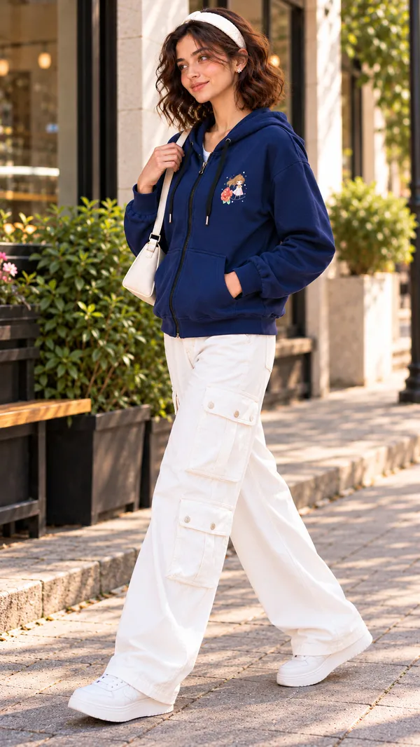 Navy_Zip-Up_Hooded_Sweatshirt_for_Women