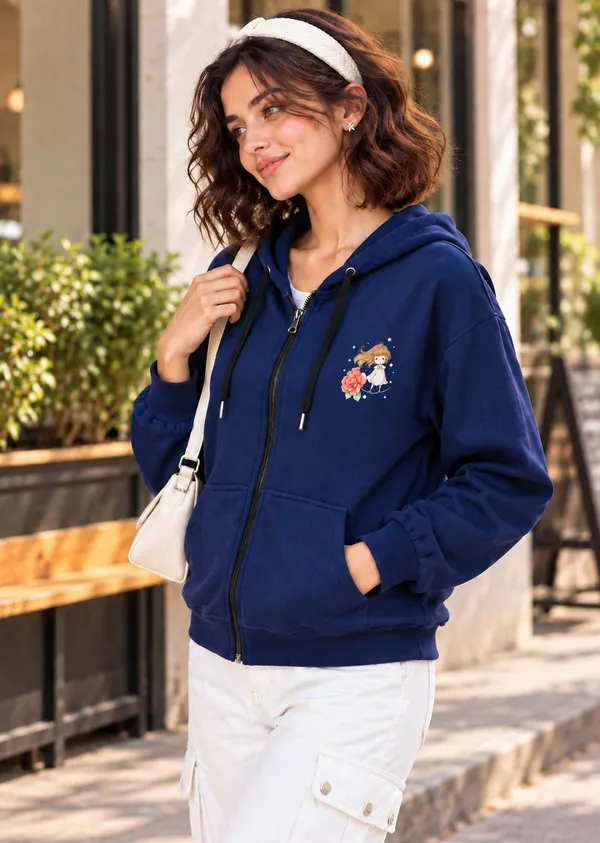 Navy_Zip-Up_Hooded_Sweatshirt_for_Women