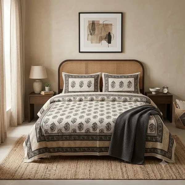 Printed_Paisley_King_Size_Bedsheet_Set