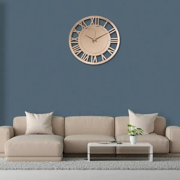 Mirror_Wall_Clock_Roman_Numerical_Style_Pink