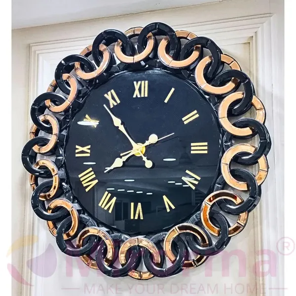 Unique_Audi_Rings_Style_Mirror_Wall_Clock