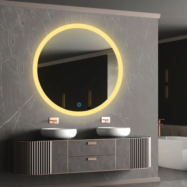 Sun_Disc_Edged_Glow_Round_Led_Mirror