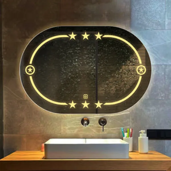 Twinkling_Stars_Pattern_Bathroom_Mirror_With_Led