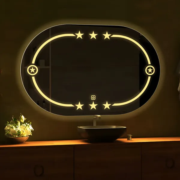 Twinkling_Stars_Pattern_Bathroom_Mirror_With_Led