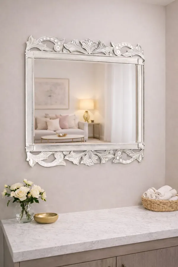 Handmade_Silver_Glass_Rectangular_Venetian_Mirror_With_Etching