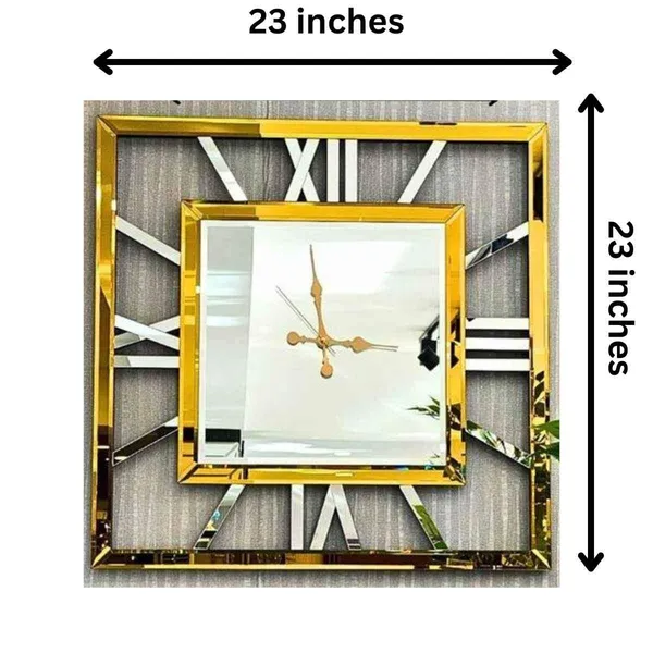 Square_Shape_Roman_Number_Style_Mirror_Clock