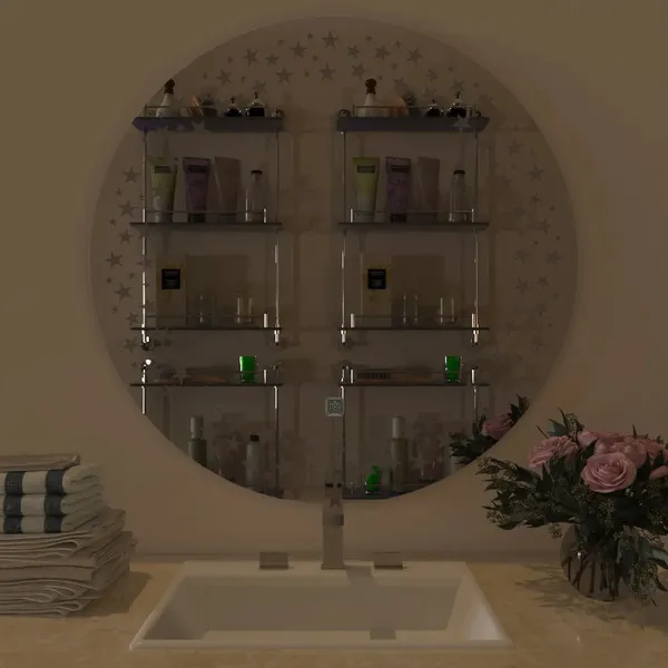 Twinkling_Stars_Bathroom_Mirror_With_Led