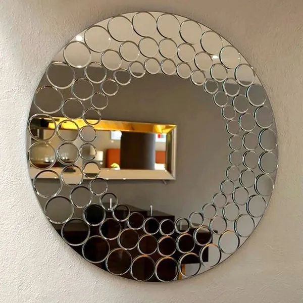 Layered_Circular_Disc_Wall_Mirror