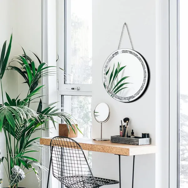Dazzling_Diamond_Crystal_Wall_Mirror_Round_Shape