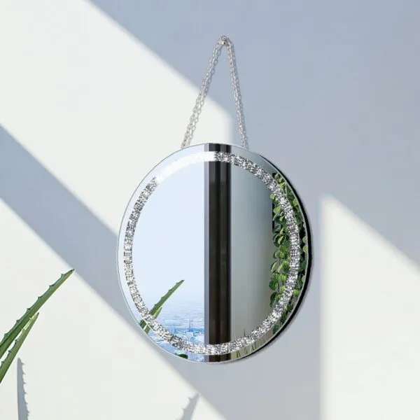 Dazzling_Diamond_Crystal_Wall_Mirror_Round_Shape
