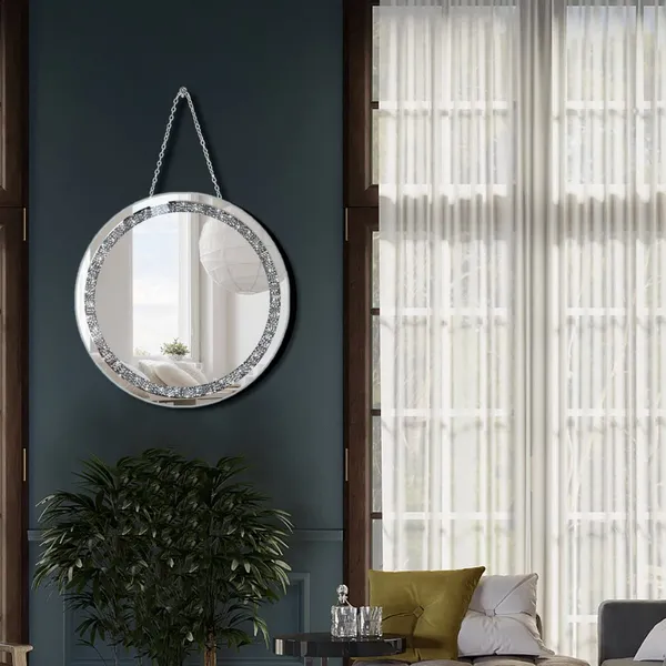 Dazzling_Diamond_Crystal_Wall_Mirror_Round_Shape