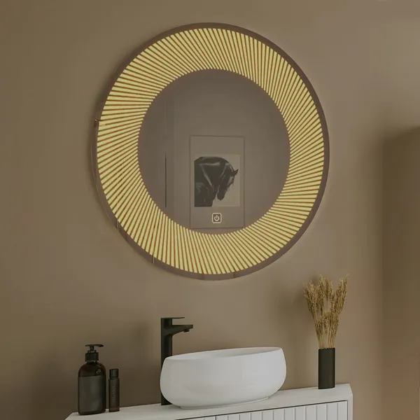 Design_Semi_Spiral_Round_Led_Bathroom_Mirror