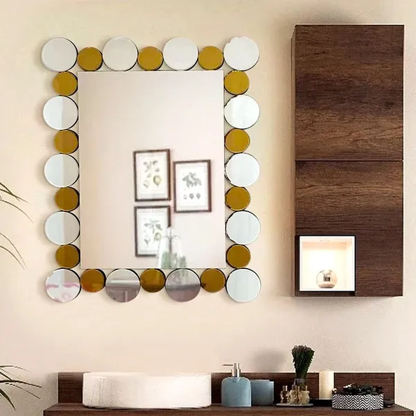 Dual_Tone_Circular_Frame_Mirror