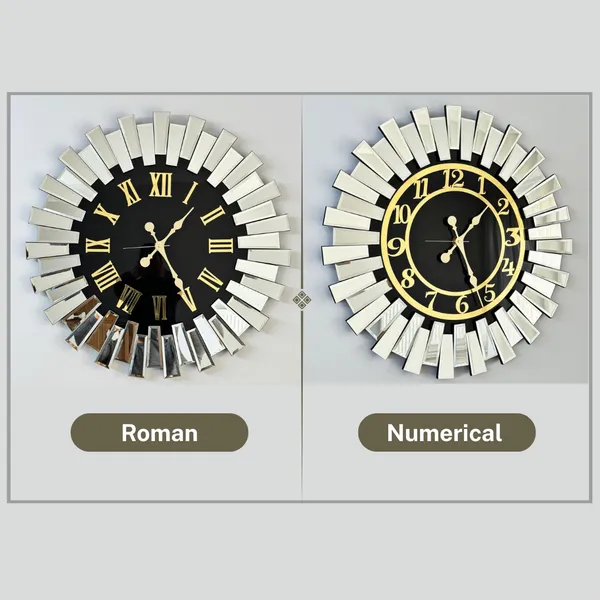 Up_Down_Design_Mirror_And_Black_Dial_Gold_Numerals_Mirror_Wall_Clock