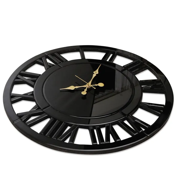 Mirror_Wall_Clock_Roman_Numerical_Style_Black