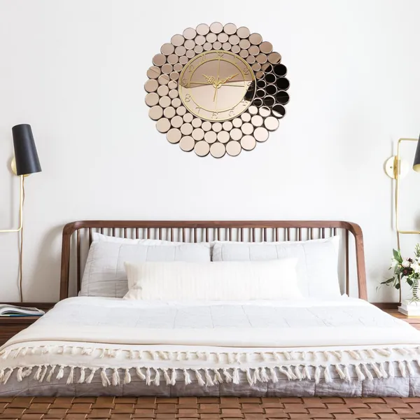 Mirror_Wall_Clock_Round_Circle_Style_Pink