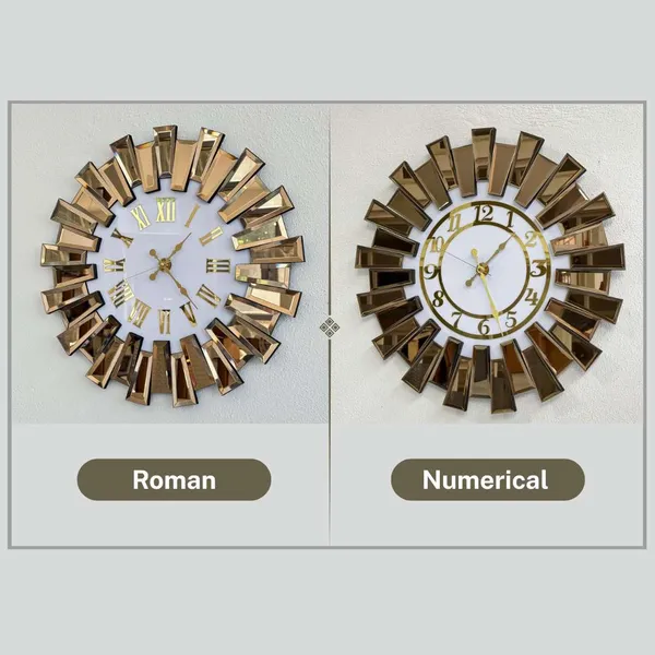 Up_Down_Design_Copper_Mirror_Wall_Clock